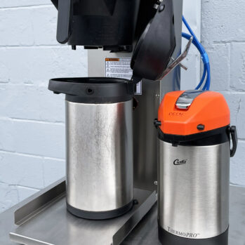 Curtis (G4CB) 1.5 OR 3 Gallon Commercial Touchscreen Combo Tea Coffee Brewer With 2 Stainless Steel Carafes