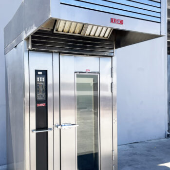 LBC (LRO-1G) Single Rotating Rack Digital Control Commercial Gas Baking Oven - "B" Lift