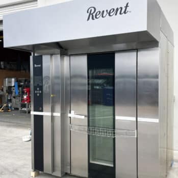 Revent 724-G-CG-U Double "A" Style Rack Digital Control Industrial Bakery Gas Cooking Oven