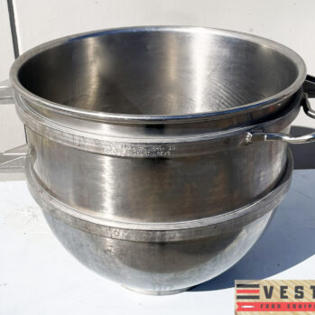 Hobart (HL80) 80QT LEGACY Stainless Steel Swing-Out Commercial Dough Mixing Bowl