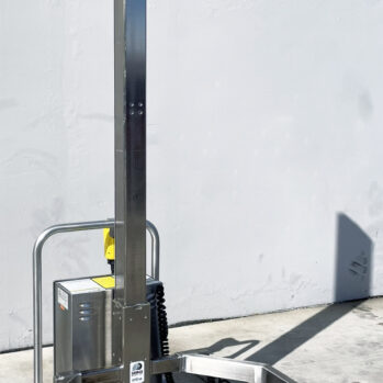 Savage Bros. (0712SS) Stainless Steel Mobile Hydraulic Bakery Kettle & Bowl Lift